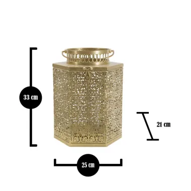 LAMPA GOLDY 25 21 33 cm